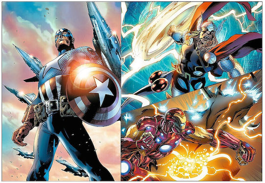 Puzzle pentru Copii Heroic Days Of The Avengers 4x 250buc Trefl