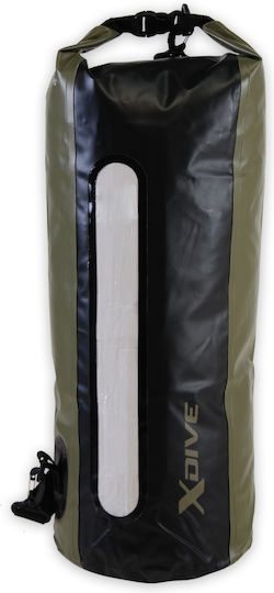 XDive Tube Trockentasche Rucksack 30lt Schwarz
