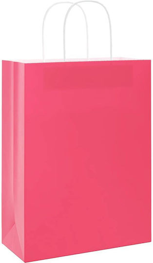 vidaXL Papier Tasche für Geschenke Rosa 26x35x12cm. 50Stück