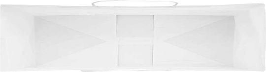 vidaXL Paper Bag for Gift White 54x49x15cm. 250pcs