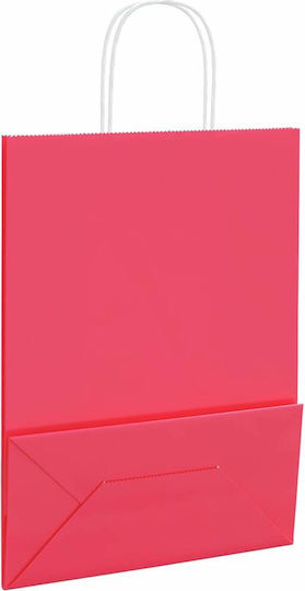 vidaXL Papier Tasche für Geschenke Rosa 26x35x12cm. 50Stück