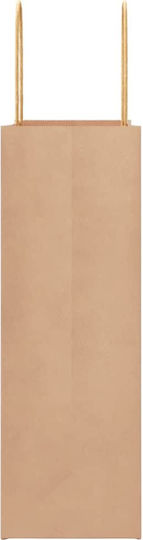 vidaXL Χάρτινη Τσάντα για Δώρο Καφέ 26x35x12εκ. 250τμχ