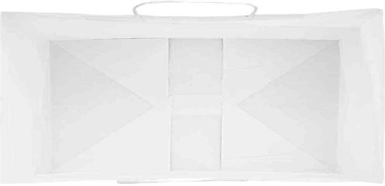 vidaXL Χάρτινη Τσάντα για Δώρο Λευκή 18x22x8εκ. 250τμχ