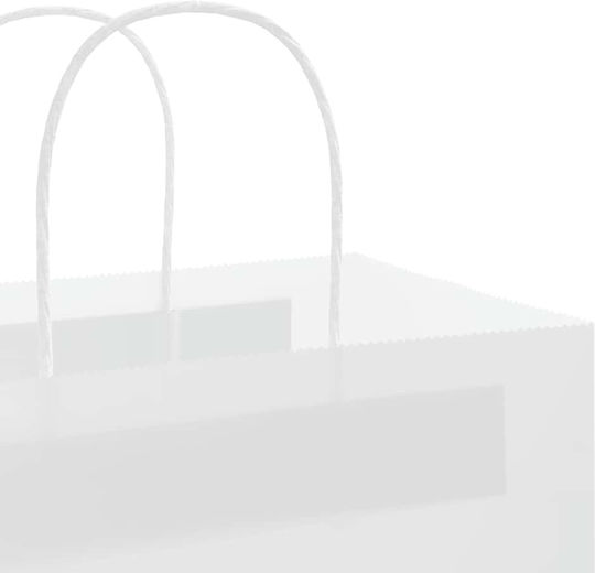 vidaXL Paper Bag for Gift White 32x42x12cm. 250pcs