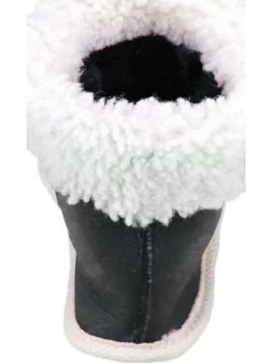 Kids Slippers Boots Navy Blue