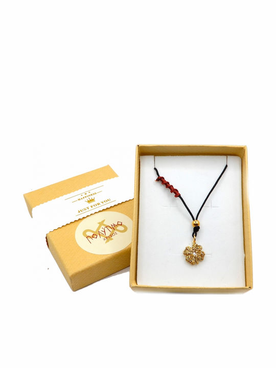 Polytimo Necklace Lucky Charm Gold Plated