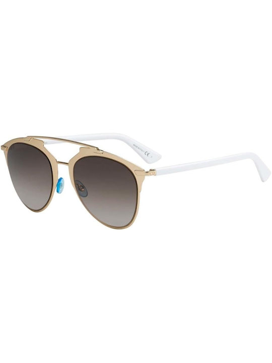 Dior Diorreflected Sunglasses Χρυσά with Mixed Frame & Brown Lens Dior Diorreflected Sunglasses Χρυσά with Mixed Frame & Brown Lens
