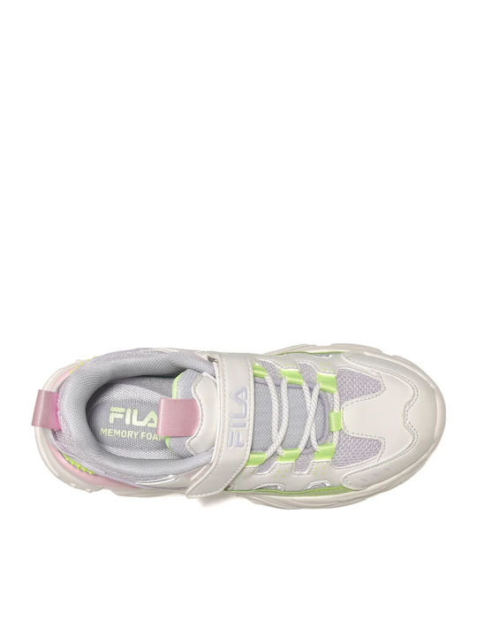 Memory Spinel 3 Kids Sports Shoes with Hoop & Loop Closure Purple