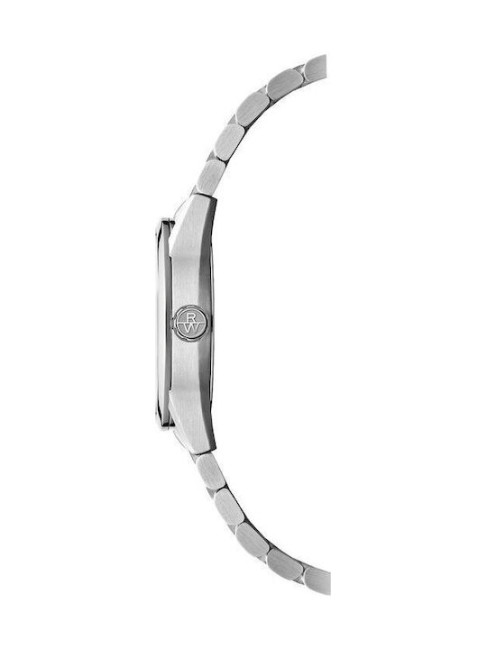 Raymond Weil Freelancer Ανδρικό Ρολόι Αυτόματο με Ασημί Μεταλλικό Μπρασελέ