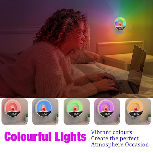 Led Παιδικό Διακοσμητικό Φωτιστικό Λευκό 9.8x9.7x5.6εκ.