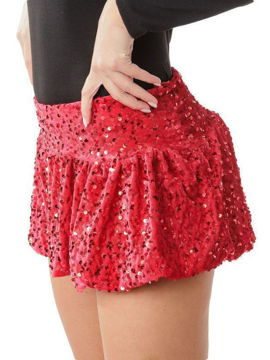 Mini Skirt red
