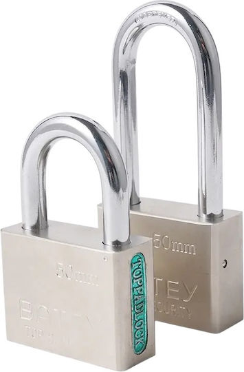 Panora Steel Padlock Lengthened with Key 50mm 1pcs