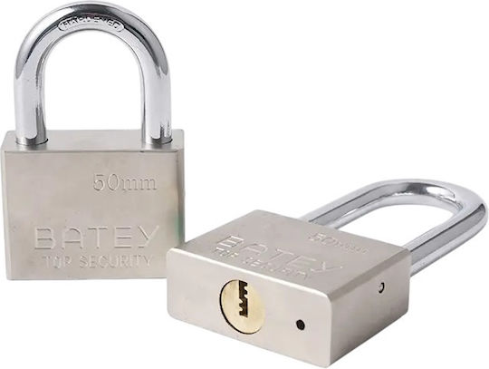 Panora Steel Padlock Lengthened with Key 50mm 1pcs