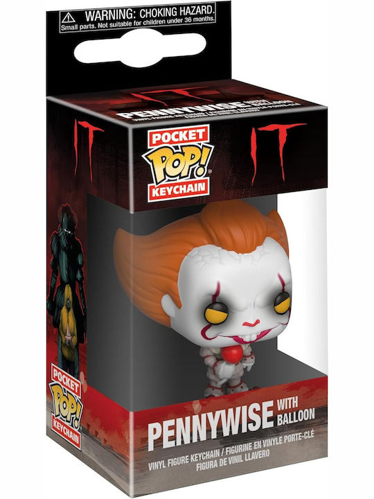 Funko Pocket Pop! Keychain Movies: Pennywise with Red Ballon Funko Pocket Pop! Keychain Movies: Pennywise with Red Ballon