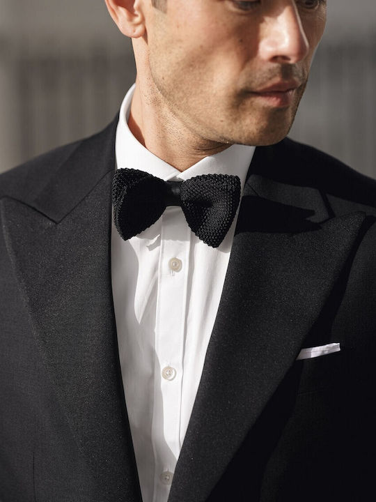 Charles Tyrwhitt Ανδρικό Πλεκτό Παπιγιόν Μετάξι Charles Tyrwhitt Μαύρο Charles Tyrwhitt Ανδρικό Πλεκτό Παπιγιόν Μετάξι Charles Tyrwhitt Μαύρο