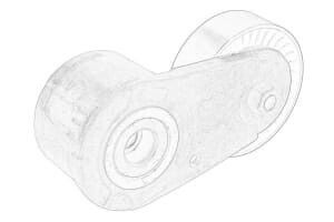 Tensioner Drive Belt Oe Ford