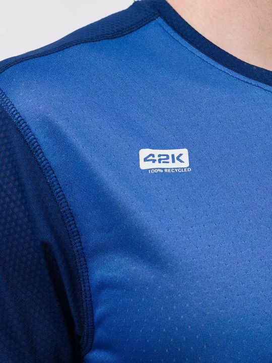 Sportliche Herrenbluse Kurzarm Navy