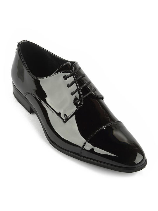 Fshoes Men's Patent Leather Dress Shoes Black Fshoes Men's Patent Leather Dress Shoes Black