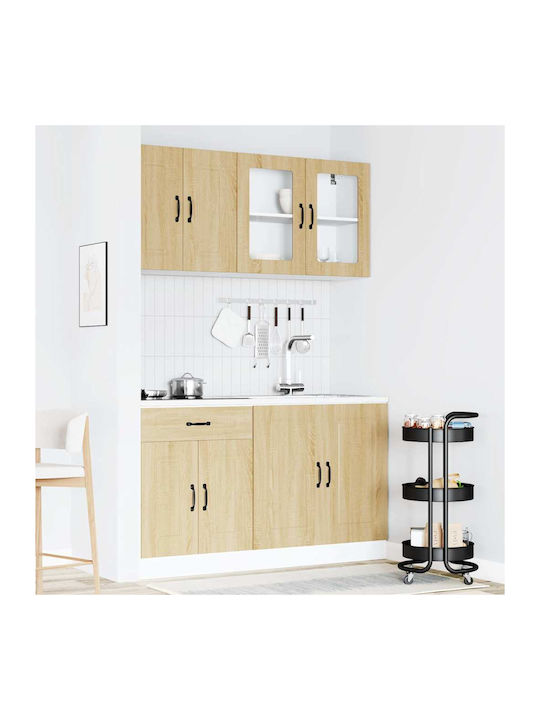 Vidaxl Kitchen Cabinet Set 4 Pieces Kalmar Engineered Wood