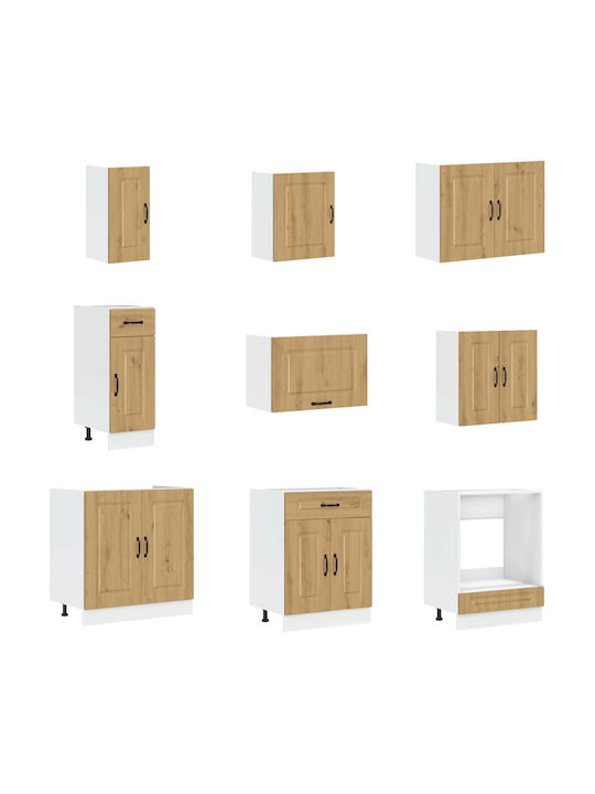 Vidaxl Kitchen Cabinet Set 14 Pieces Kalmar Engineered Wood