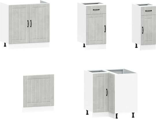 Vidaxl 11-teilige Küchenmöbel-Set Kalmar Holzwerkstoff