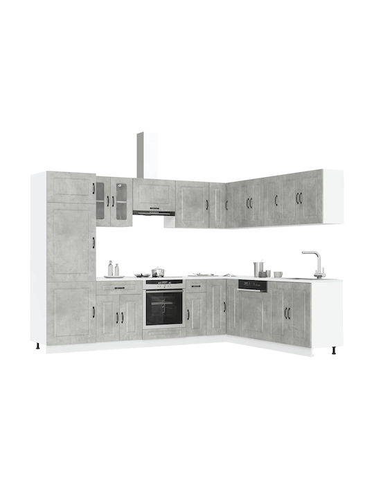 Vidaxl Kitchen Cabinet Set 14 Pieces Kalmar Engineered Wood