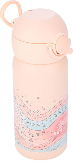 Estia Wonder Bottle Save the Aegean Kids Water Bottle Thermos Stainless Steel with Straw Non Spill Whimsy Wonders 350ml