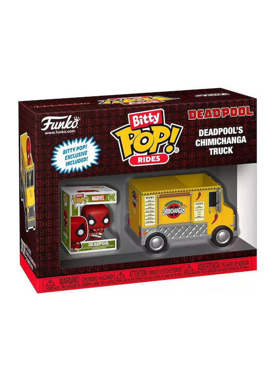 Funko Bitty Pop! Rides: Marvel - Deadpool with Chimichanga Truck