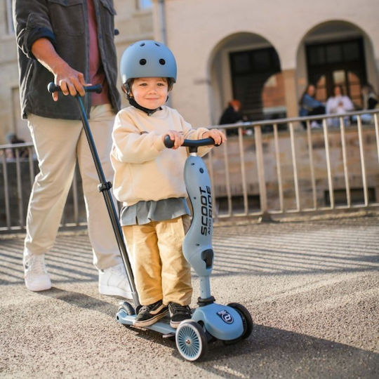Scoot & Ride Kids Scooter Highwaykick 1 3-Wheel with Seat for 1-5 Years Blue