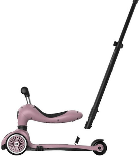 Scoot & Ride Trotinetă Copii Highwaykick 1 Push and Go cu 3 Roți cu Scaun pentru 1-5 Ani Wildberry