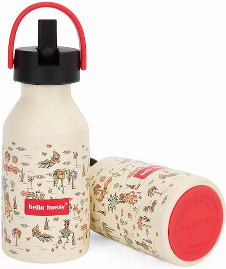 Isothermal Bottle Jungly 350ml Hello Hossy Bot015