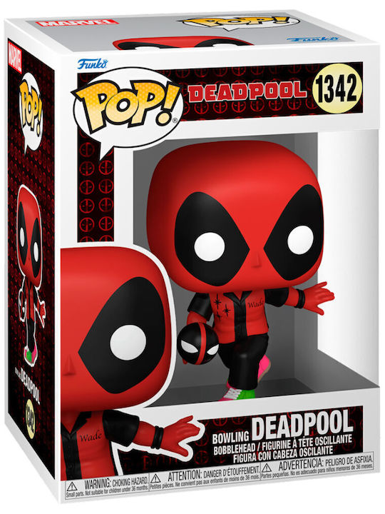 Funko Pop! Marvel: Deadpool Bowling Bobble-Head Funko Pop! Marvel: Deadpool Bowling Bobble-Head