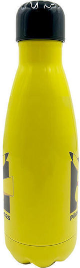 Kids Licensing Μπουκάλι Νερού Pokemon Pikachu Pk00025 Κίτρινο Pk00025