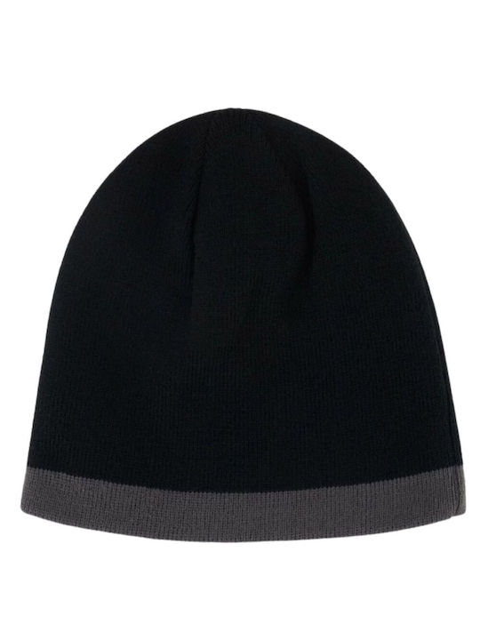 Champion Beanie Unisex Reversible Beanie Knitted in Black color