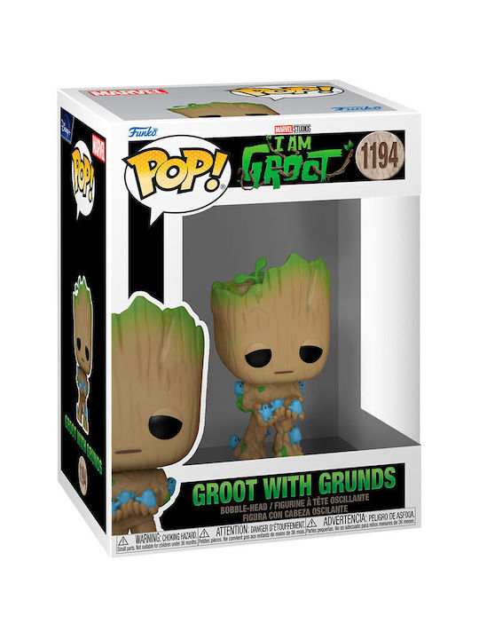 Funko Pop! Marvel: Groot with Grunds Bobble-Head