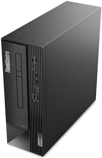 Lenovo ThinkCentre neo 50s Gen 4 Компютри в компактен формат Настолен компютър (Ядро i3-13100/16ГБ DDR4/512ГБ SSD/W11 Pro) с клавиатура (US)