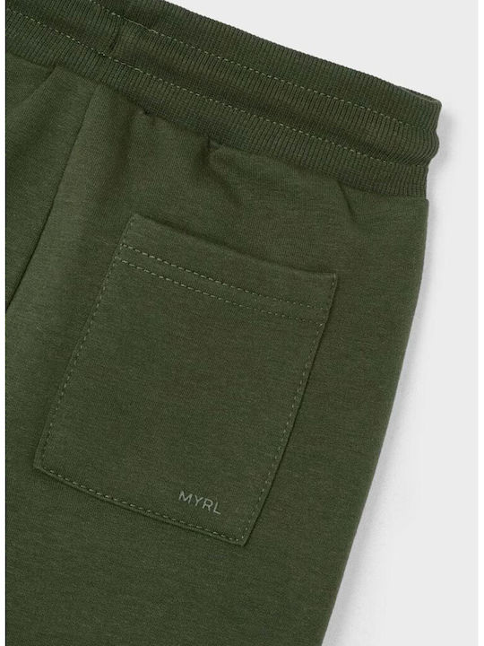 Mayoral Kids Sweatpants Green