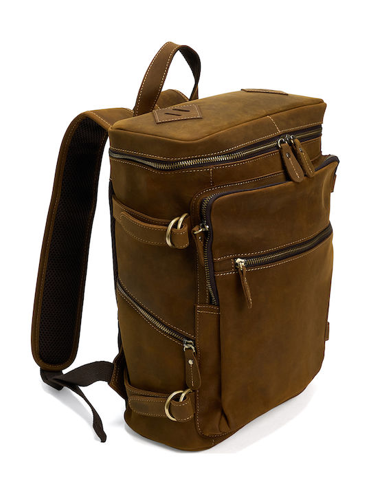 Jolar Backpack Αδιάβροχο 15lt Καφέ