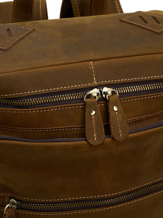 Jolar Backpack Αδιάβροχο 15lt Καφέ