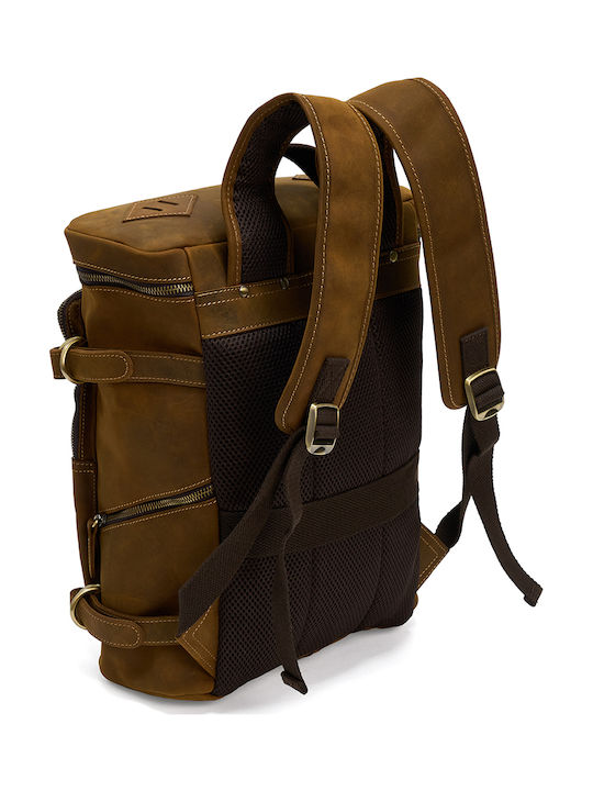 Jolar Backpack Αδιάβροχο 15lt Καφέ