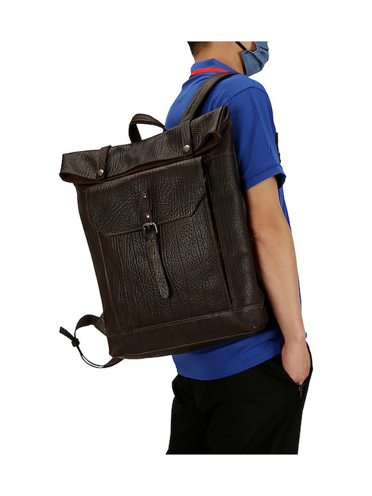 Jolar Backpack Αδιάβροχο 18lt Καφέ