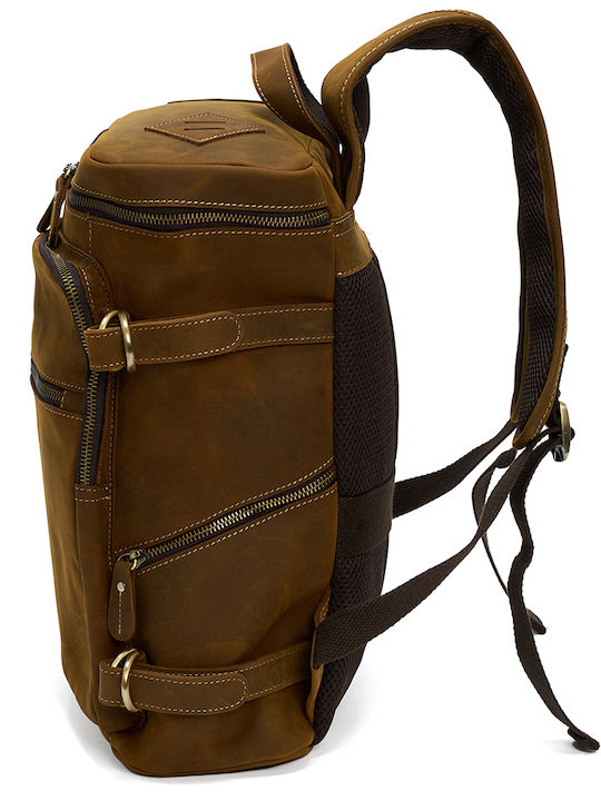 Jolar Backpack Αδιάβροχο 15lt Καφέ