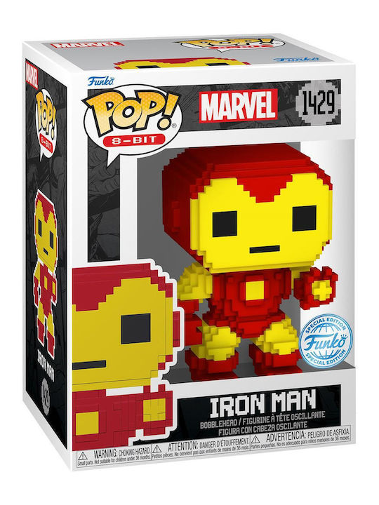 Funko Pop! 8-Bit: Marvel - Iron Man 1429 Bobble-Head Ediție Specială