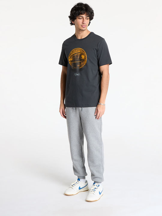 T-shirt Off Noir, Smoke Grey