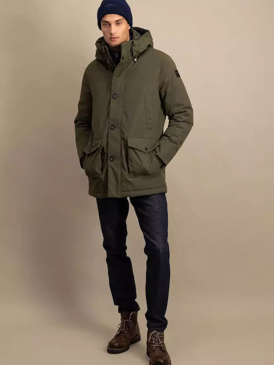 Winter Jacke Parka Dark Green