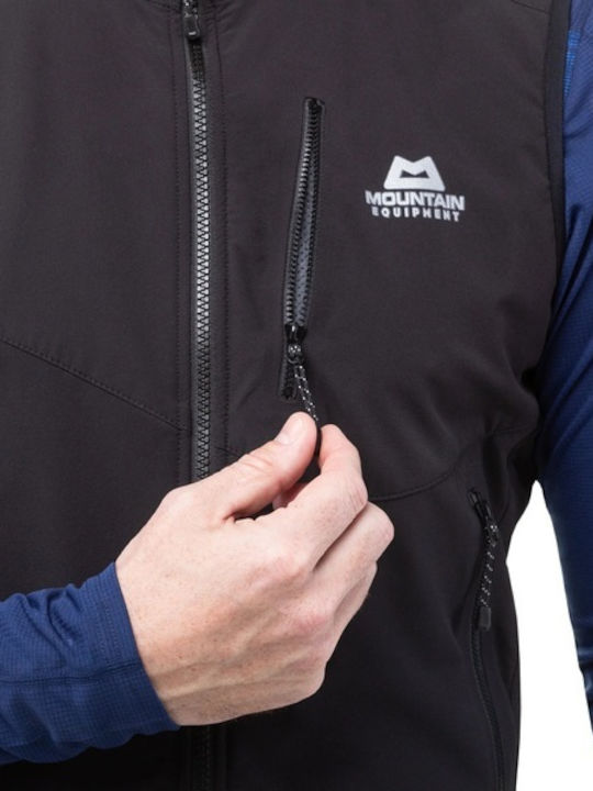Αμάνικο Μπουφάν Softshell Αδιάβροχο και Αντιανεμικό Black