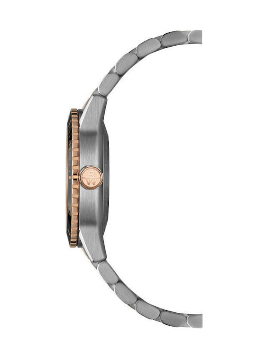 Raymond Weil Freelancer Ρολόι Αυτόματο με Μεταλλικό Μπρασελέ