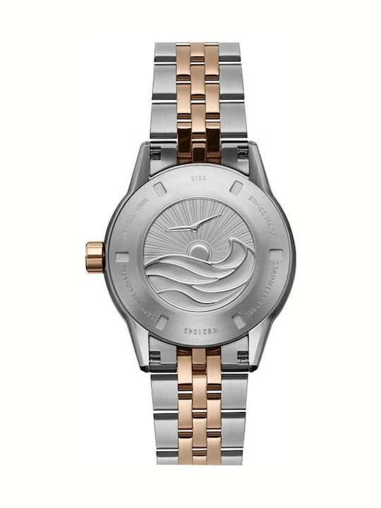 Raymond Weil Freelancer Мъжки Часовник Автоматичен с Розови Златисти Метална Гривна