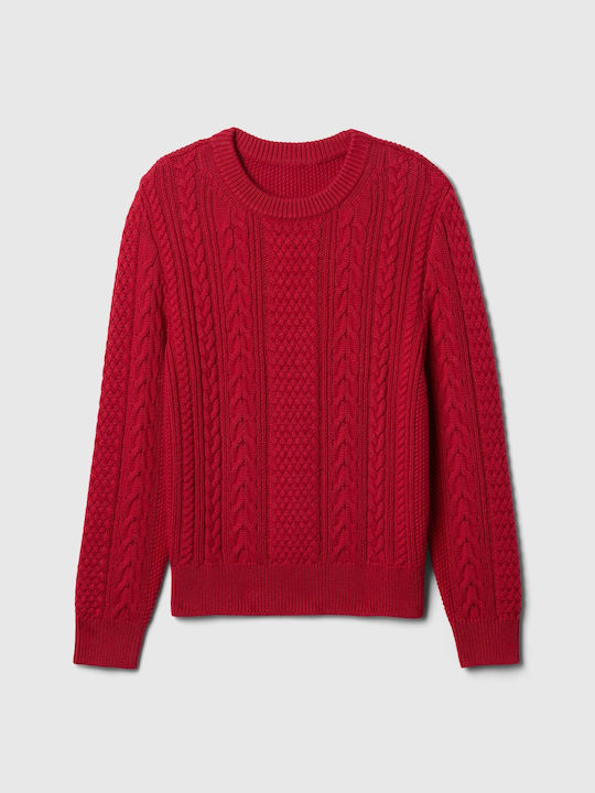 Pulover pentru copii Cu mânecă lungă sled red