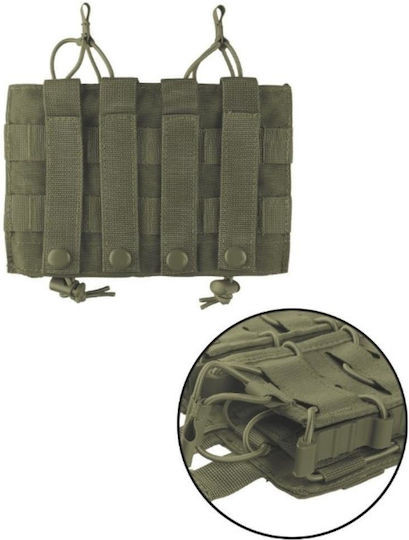 Double Magazine Pouch Mag.bag Open Top Flex Double Mil-tec Olive